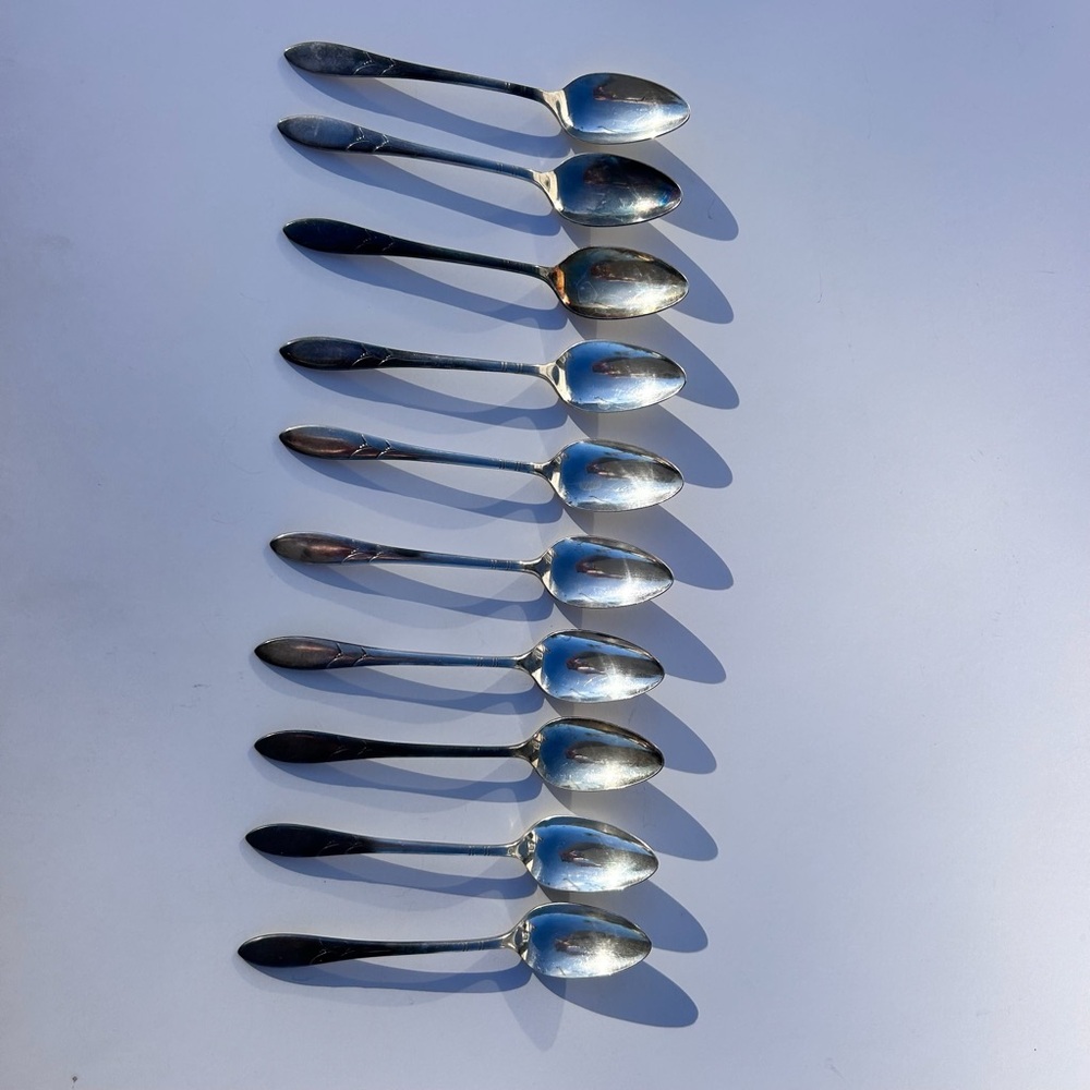 Vintage Community Plate Set of 11 Spoons